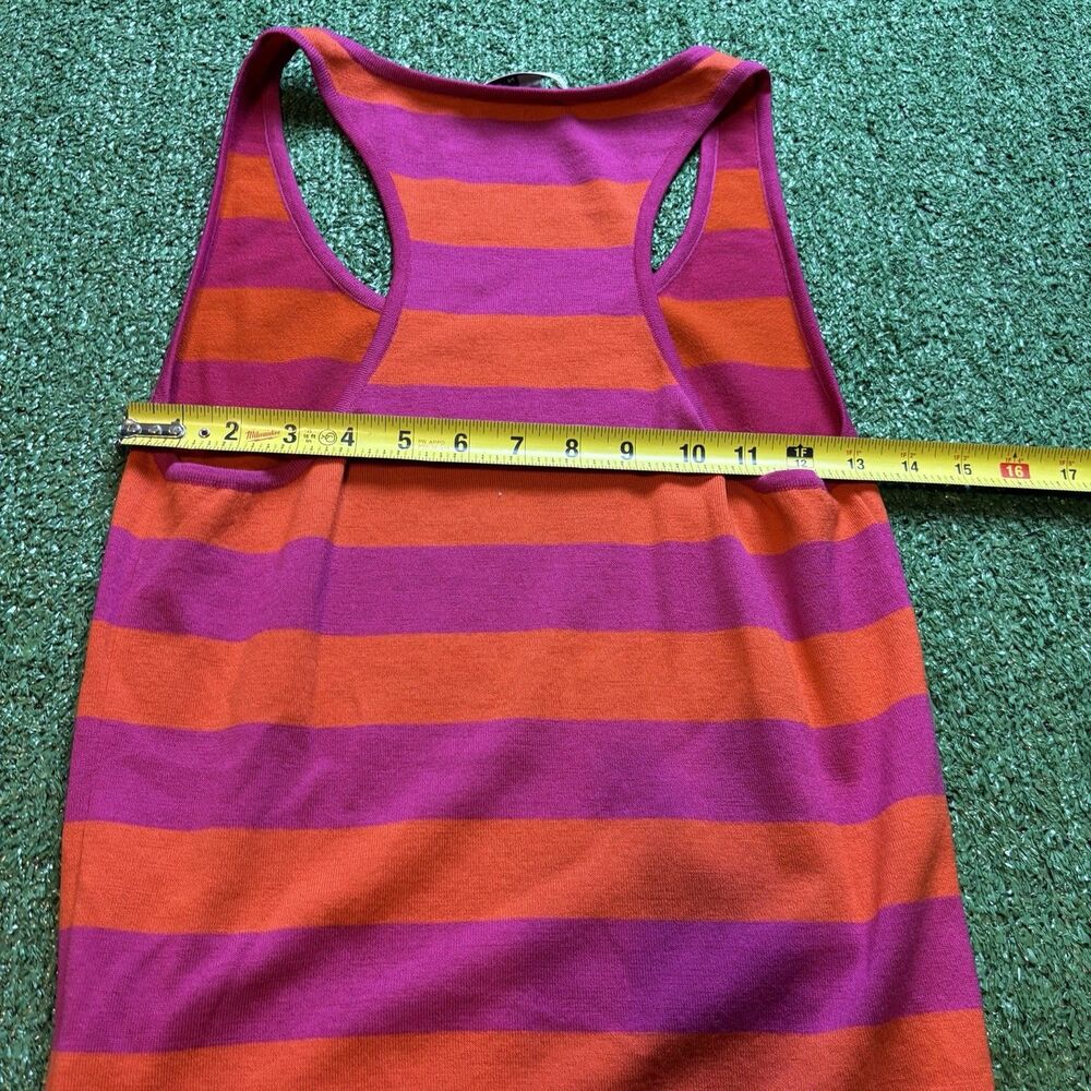 Authentic Celine Women’s Striped Pink Tank Top WOOL Size M - Picture 5 of 7